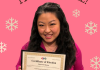 Dr. Nina Kim Hanson Holding Certificate of Election Win