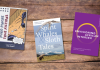 Three books on a table (from left): “Puro Pinche True Fictions,” Spirit Whales and Sloth Tales: Fossils of Washington State,” and “Envisioning African Intersex: Challenging Colonial and Racist Legacies in South African Medicine.” 