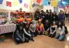 Students in GWSS 451 create Dia de los Metros Altar/Exhibit