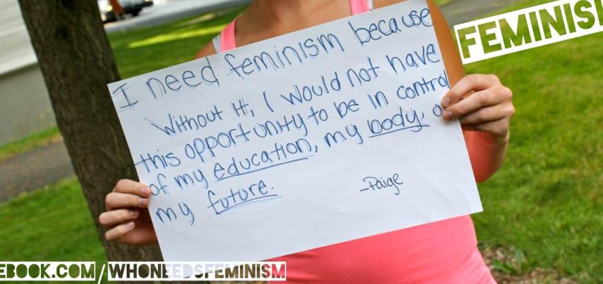 I Need Feminism